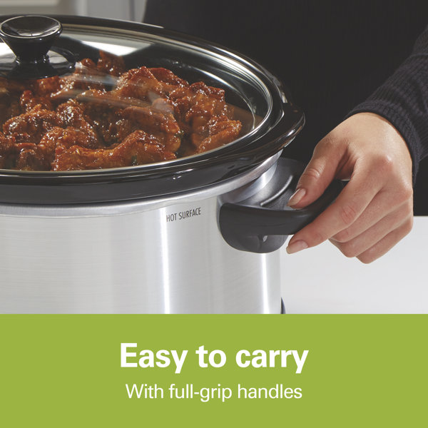 Hamilton Beach® Programmable Slow Cooker & Reviews Wayfair